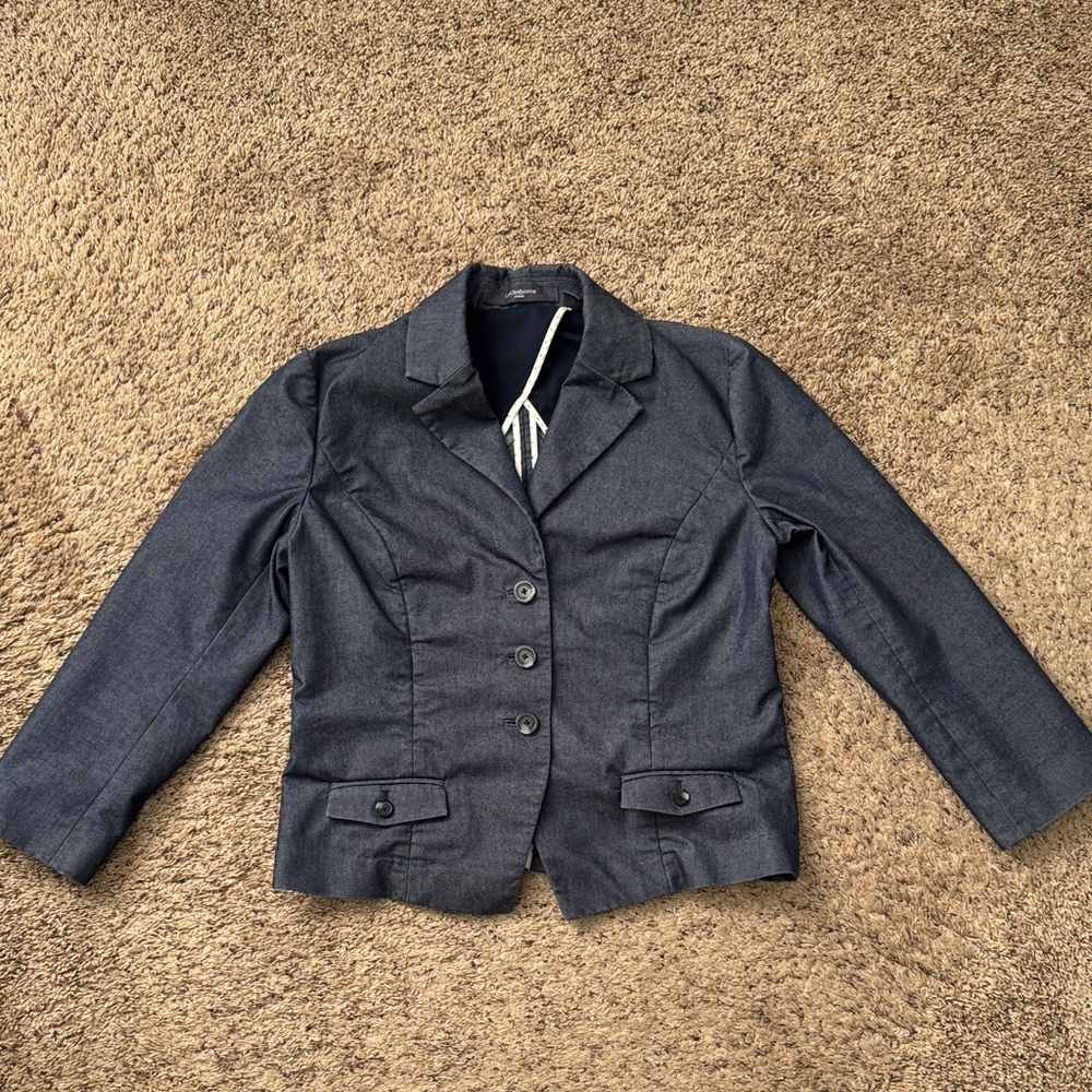 Liz Claiborne Women’s Denim Blazer Size 8